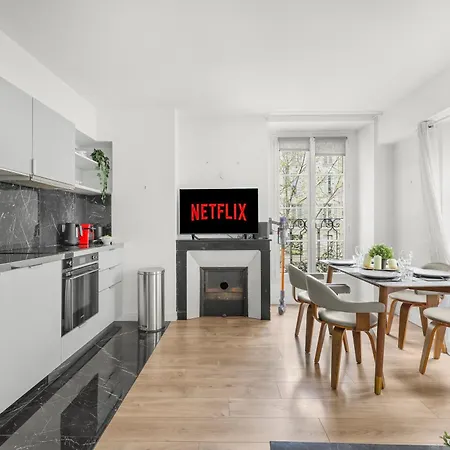 De Elegant 1br With Netflix 아파트 파리